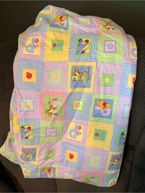 Vintage 90’s Winnie The Pooh Standard Crib/Toddler Sheet